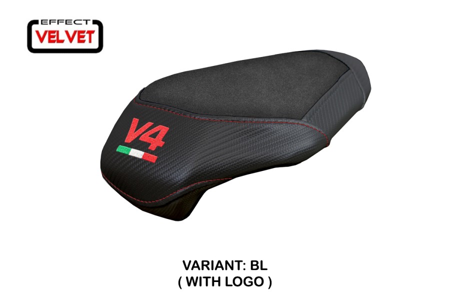 Rivestimento sella compatibile - Ducati Streetfighter V4 2025-2026 - mod Alcara Pass Velvet