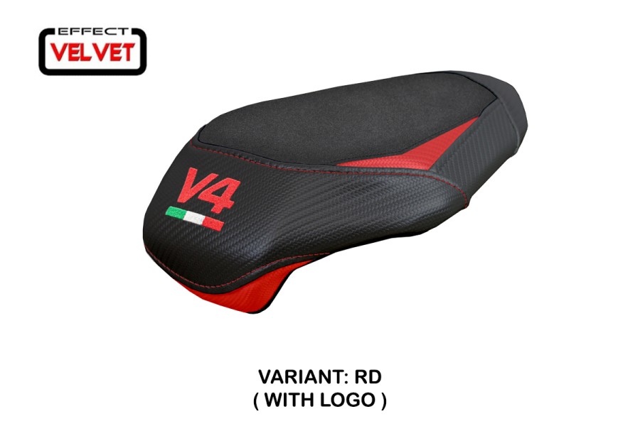 Rivestimento sella compatibile - Ducati Streetfighter V4 2025-2026 - mod Alcara Pass Velvet
