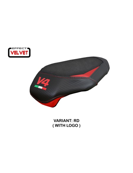 Rivestimento sella compatibile - Ducati Streetfighter V4 2025-2026 - mod Alcara Pass Velvet