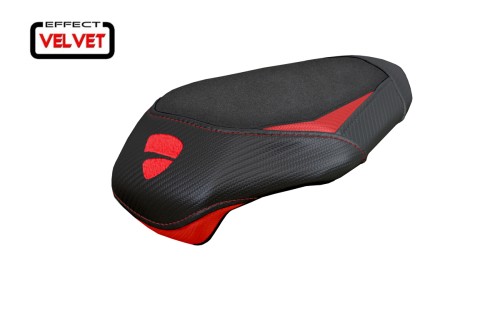 Rivestimento sella compatibile - Ducati Streetfighter V4 2025-2026 - mod Alcara Pass Velvet