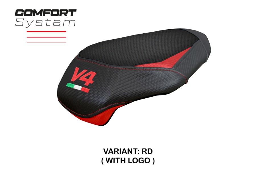 Rivestimento sella compatibile - Ducati Streetfighter V4 2025-2026 - mod Alcara Pass Comfort System