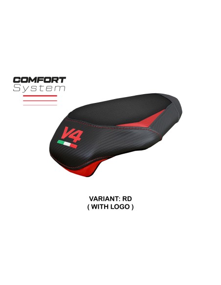 Rivestimento sella compatibile - Ducati Streetfighter V4 2025-2026 - mod Alcara Pass Comfort System
