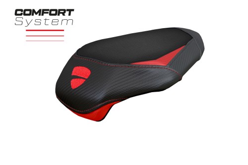 Rivestimento sella compatibile - Ducati Streetfighter V4 2025-2026 - mod Alcara Pass Comfort System