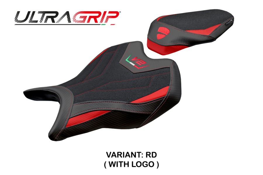 Rivestimento sella compatibile - Ducati Streetfighter V2 2025-2026 - mod Roveri Ultragrip