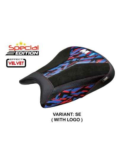 Rivestimento sella compatibile - BMW M 1000 RR 2023-2026 - mod Melk Special Edition