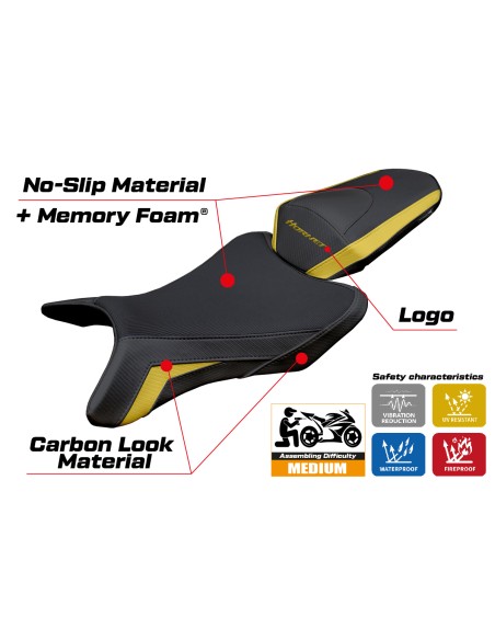 Sitzbezug kompatibel - Honda CB 1000 Hornet 2025 - mod Manuel Comfort System