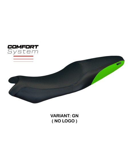 Funda de asiento compatible - Kawasaki ER-6N / ER-6F 2005-2011 - mod London Comfort System