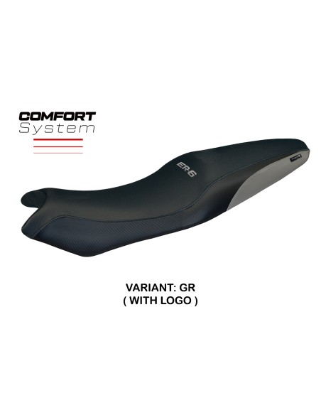 Rivestimento sella compatibile - Kawasaki ER-6N / ER-6F 2005-2011 - mod London Comfort System