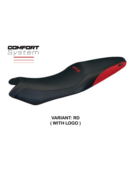 Funda de asiento compatible - Kawasaki ER-6N / ER-6F 2005-2011 - mod London Comfort System