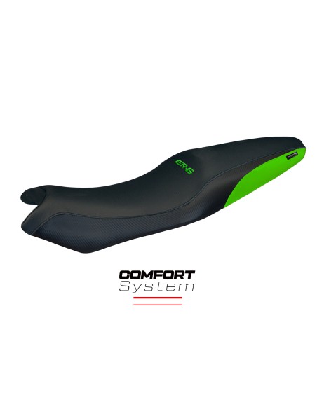 Housse de selle compatible - Kawasaki ER-6N / ER-6F 2005-2011 - mod London Comfort System