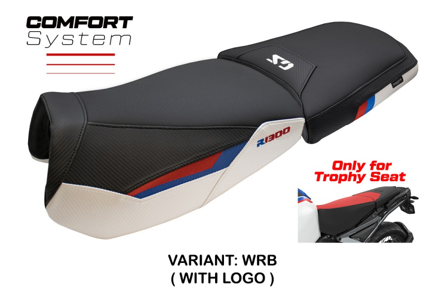 Funda de asiento compatible - BMW R 1300 GS Adventure Trophy 2024-2026 - mod Bear Comfort System