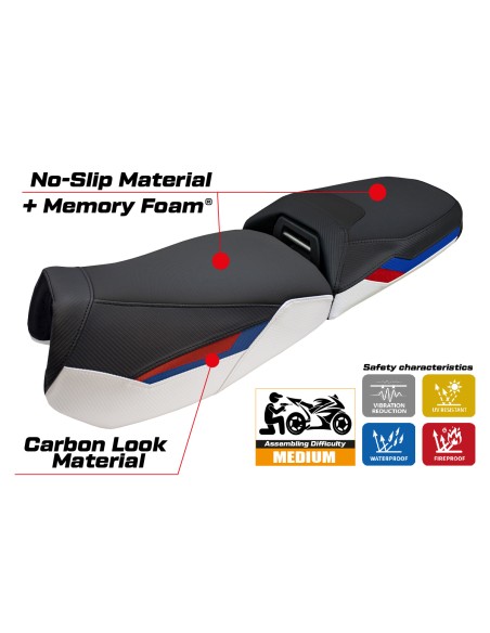 Sitzbezug kompatibel - BMW R 1300 GS Adventure 2024-2025 - mod Haisyn Comfort System