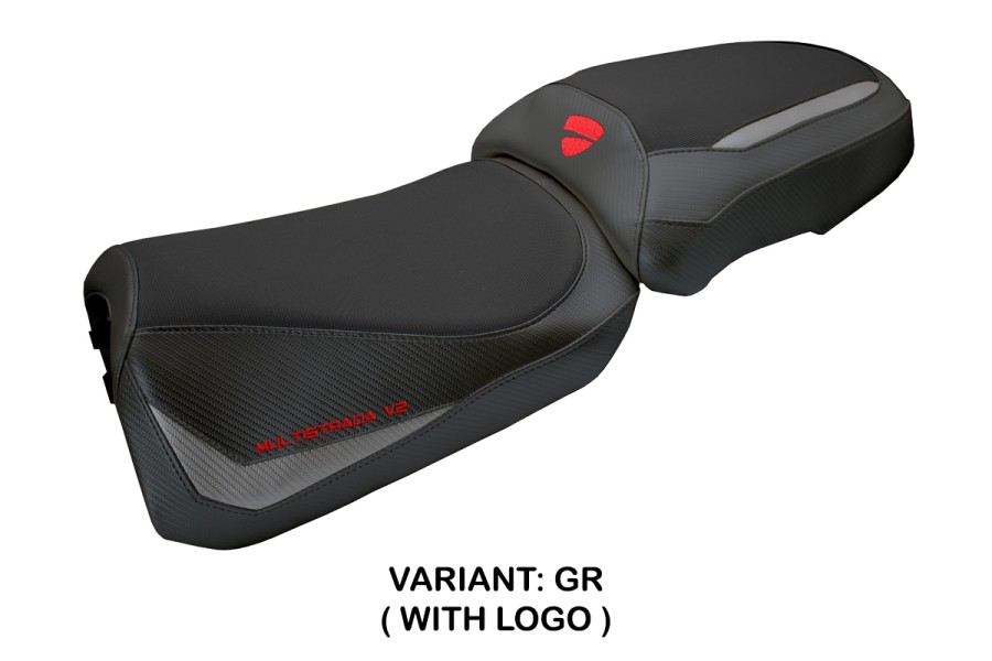 Rivestimento sella compatibile - Ducati Multistrada V2 2025-2026 - mod Aura
