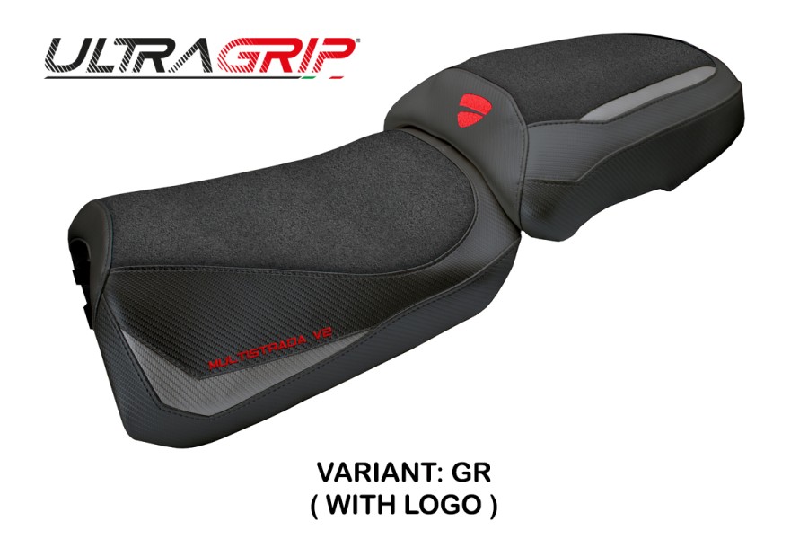 Rivestimento sella compatibile - Ducati Multistrada V2 2025-2026 - mod Aura Ultragrip