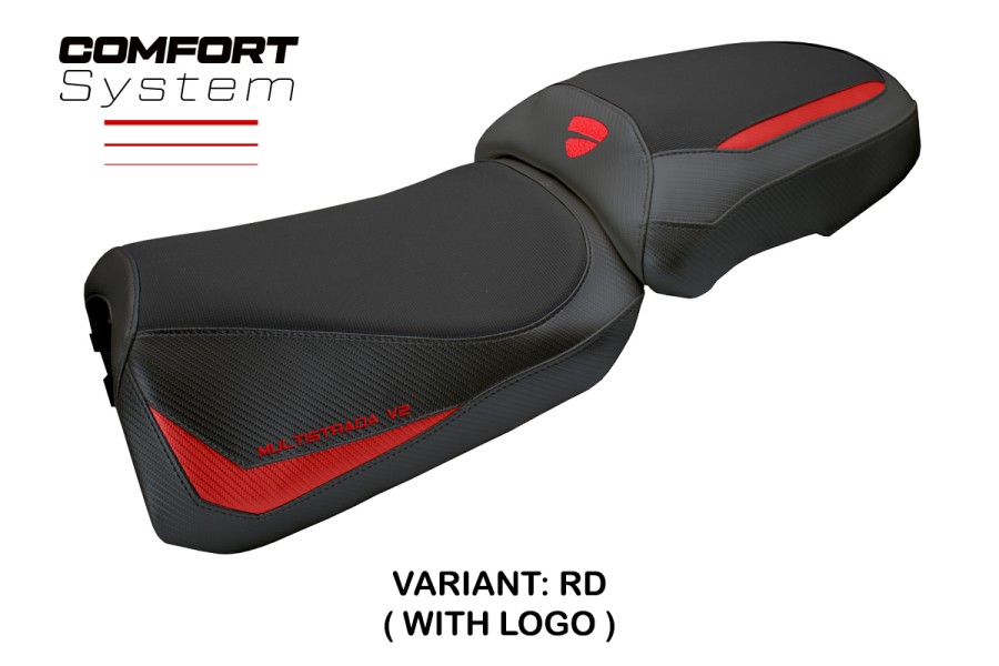 Rivestimento sella compatibile - Ducati Multistrada V2 2025-2026 - mod Aura Comfort System