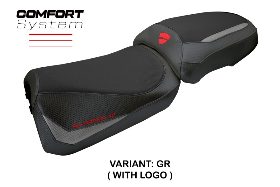 Rivestimento sella compatibile - Ducati Multistrada V2 2025-2026 - mod Aura Comfort System