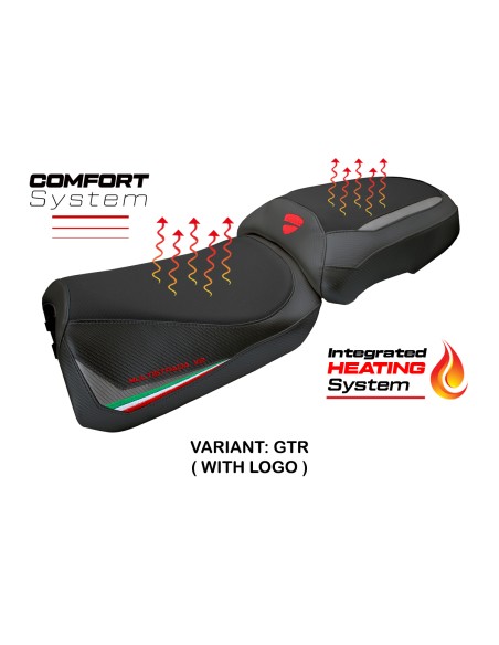 Rivestimento sella compatibile - Ducati Multistrada V2 2025-2026 - mod Aura Heating Comfort System