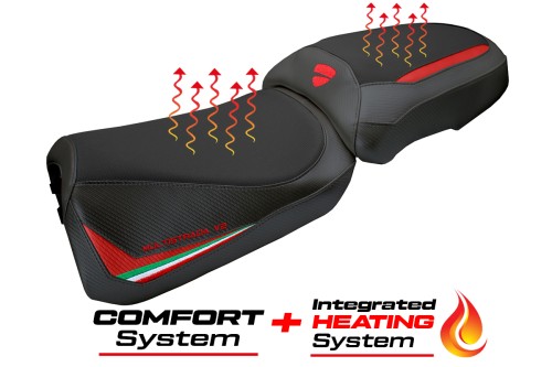 Rivestimento sella compatibile - Ducati Multistrada V2 2025-2026 - mod Aura Heating Comfort System