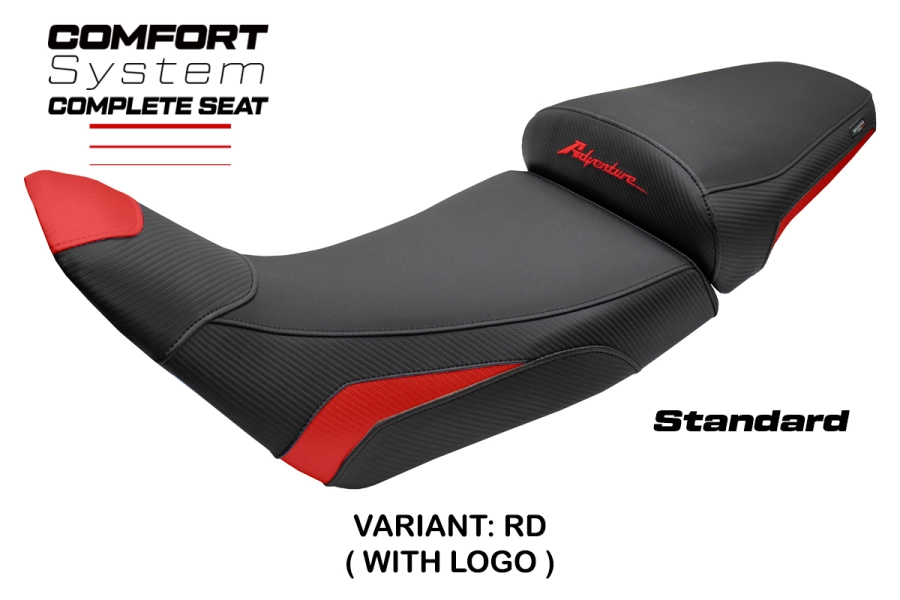 Asiento completo compatible - Honda Africa Twin 1100 2020-2026 - mod Asmara Comfort System - Standard