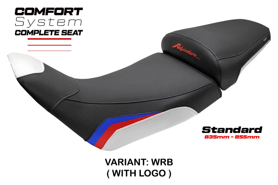 Complete seat compatible - Honda Africa Twin 1100 2020-2026 - mod Asmara Comfort System - Standard
