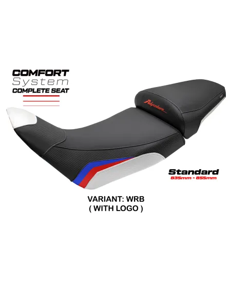 Komplette Sitzbank kompatibel - Honda Africa Twin 1100 2020-2026 - mod Asmara Comfort System - Standard