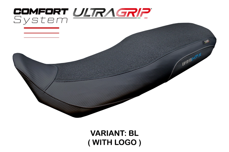 Seat cover compatible - CF Moto 800 MT-X 2025-2026 - mod Poulx Ultragrip Comfort System