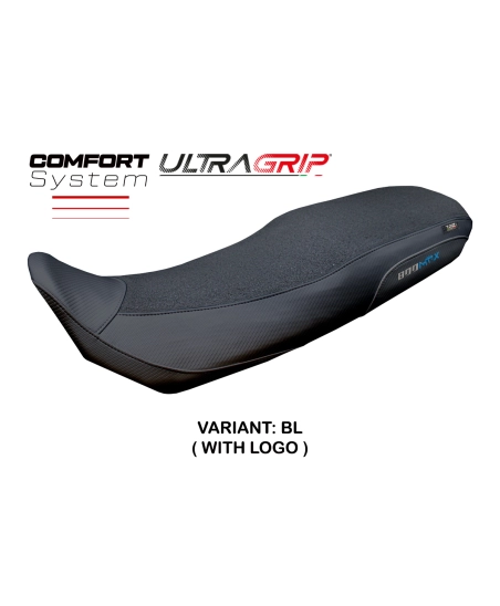 Funda de asiento compatible - CF Moto 800 MT-X 2025-2026 - mod Poulx Ultragrip Comfort System