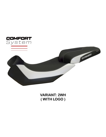 Sitzbezug kompatibel - Aprilia Caponord 1200 2013 - 2017 - mod Nuoro 2 Comfort System