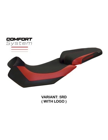 Seat cover compatible - Aprilia Caponord 1200 2013 - 2017 - mod Nuoro 2 Comfort System