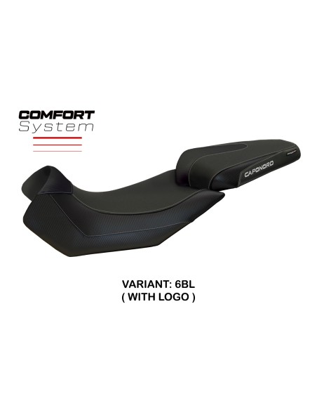 Seat cover compatible - Aprilia Caponord 1200 2013 - 2017 - mod Nuoro 2 Comfort System