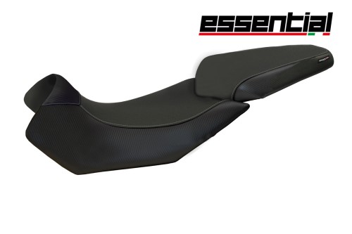 Funda de asiento compatible Aprilia Caponord 1200 (13-17) modelo Essential