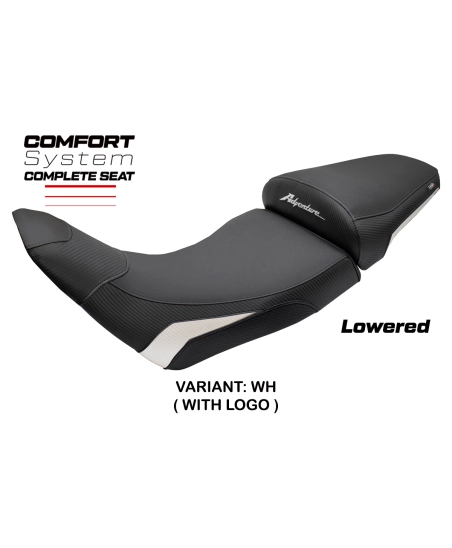 Selle complète compatible - Honda Africa Twin 1100 2020-2026 - mod Asmara Comfort System - Abaissée