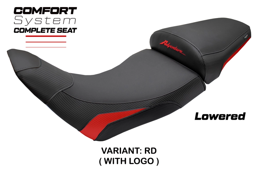 Sella completa compatibile - Honda Africa Twin 1100 2020-2026 - mod Asmara Comfort System - Ribassata