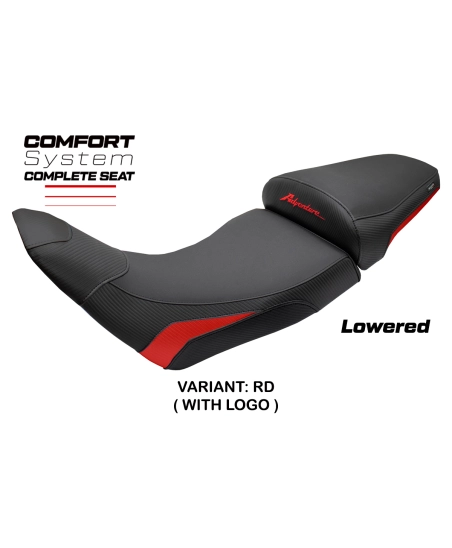 Komplette Sitzbank kompatibel - Honda Africa Twin 1100 2020-2026 - mod Asmara Comfort System - Gesenkt