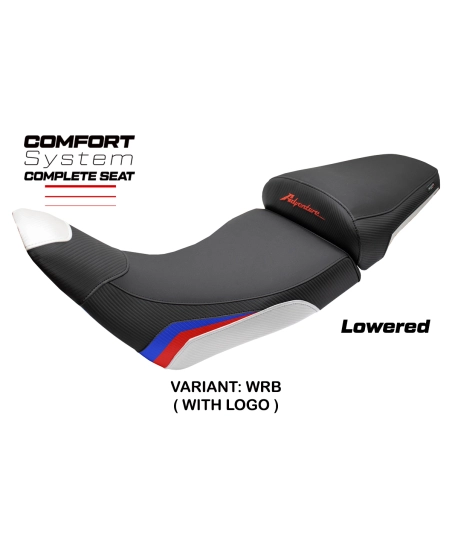 Komplette Sitzbank kompatibel - Honda Africa Twin 1100 2020-2026 - mod Asmara Comfort System - Gesenkt