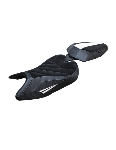 Seat cover compatible - Aprilia RS 457 2023-2025 - mod Bezz Velvet Special Edition