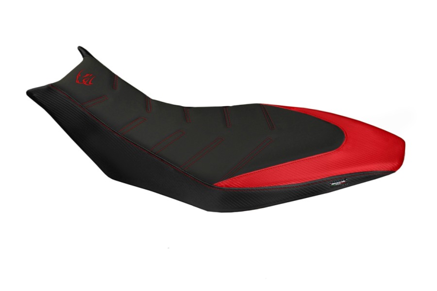 Sitzbezug kompatibel - Aprilia Dorsoduro 750 - 900 - 1200 2010-2020 - mod Trieste Ultragrip