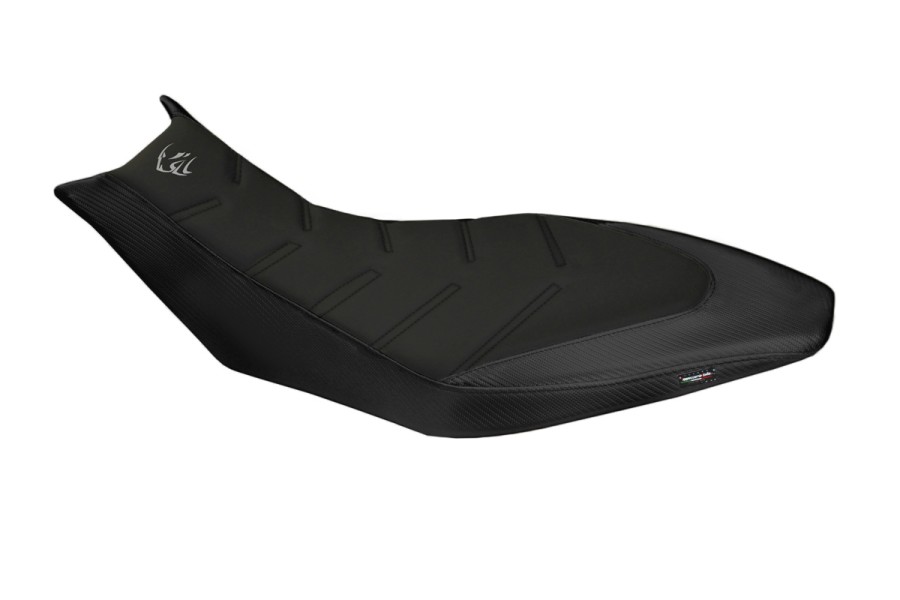 Funda de asiento compatible - Aprilia Dorsoduro 750 - 900 - 1200 2010-2020 - mod Trieste Ultragrip