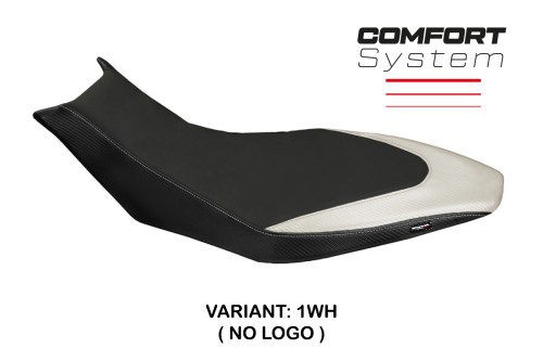 Rivestimento sella compatibile - Aprilia Dorsoduro 750 - 900 - 1200 2010-2020 - mod Trieste Comfort System 2