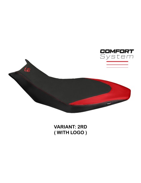 Funda de asiento compatible - Aprilia Dorsoduro 750 - 900 - 1200 2010-2020 - mod Trieste Comfort System