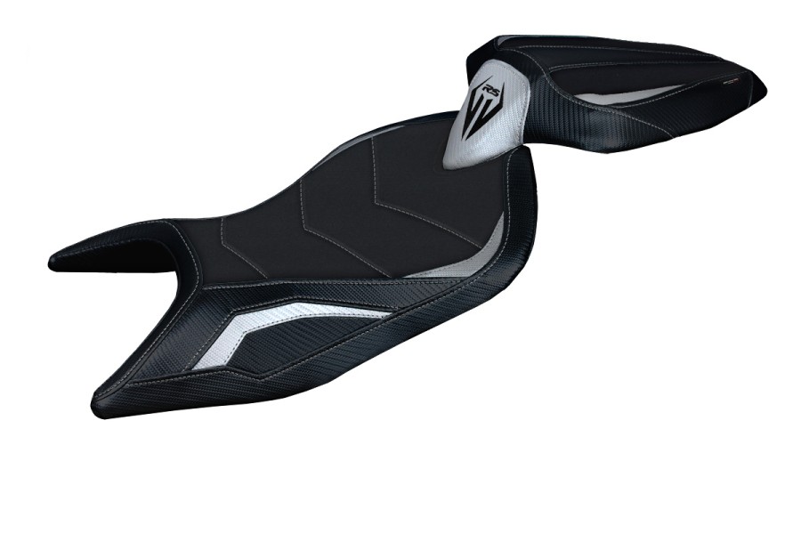 Funda de asiento compatible - Aprilia RS 660 2021-2026 - mod Naxos Ultragrip