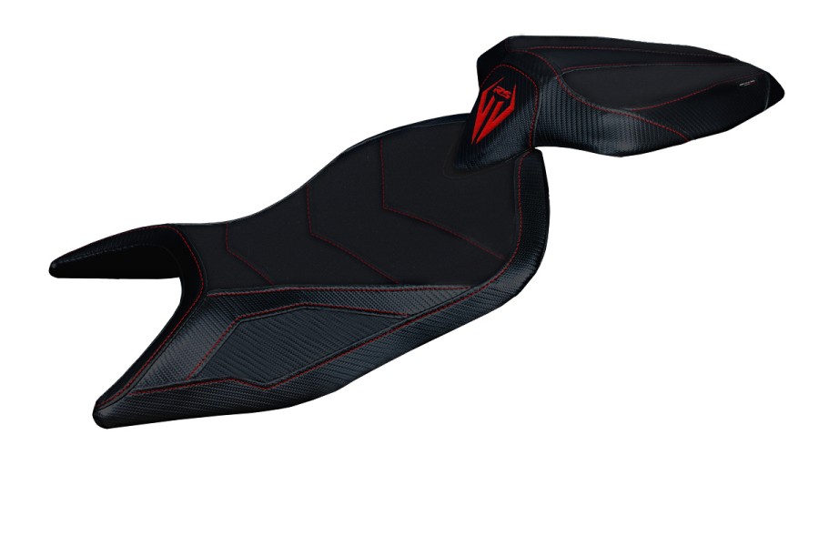 Funda de asiento compatible - Aprilia RS 660 2021-2026 - mod Naxos Ultragrip