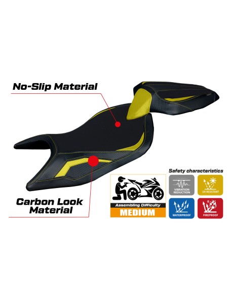 Seat cover compatible - Aprilia RS 660 2021-2025 - mod Naxos