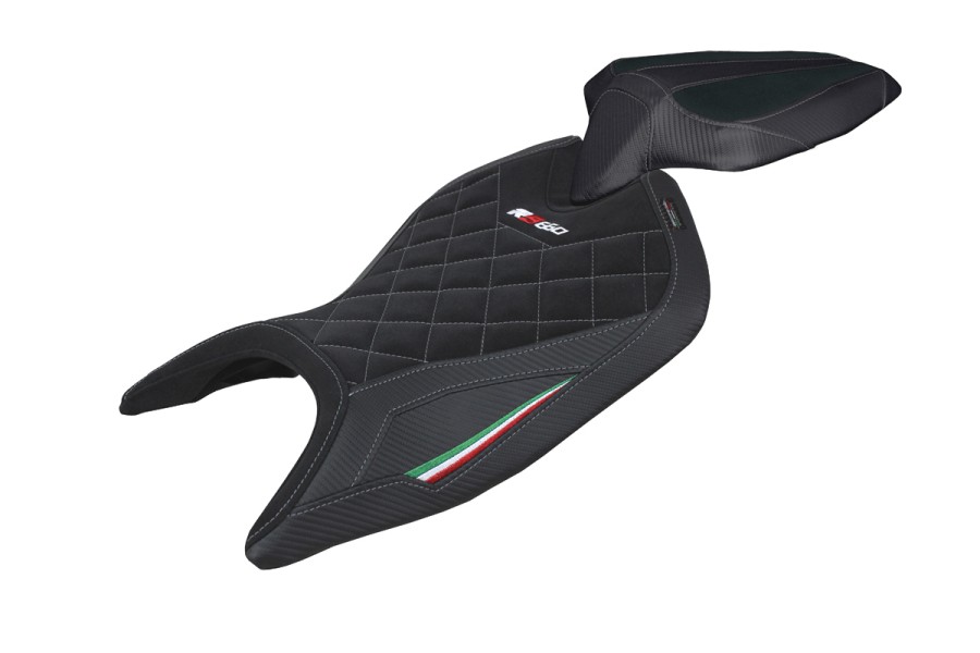 Sitzbezug kompatibel - Aprilia RS 660 2021-2026 - mod Mamba Velvet
