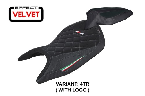 Funda de asiento compatible - Aprilia RS 660 2021-2025 - mod Mamba Velvet 2