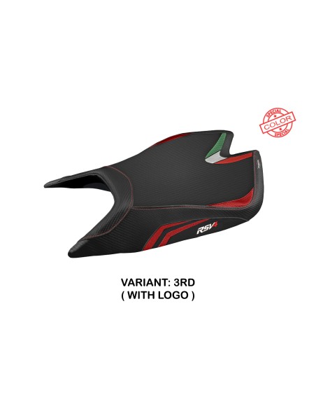 Funda de asiento compatible - Aprilia RSV4 2021-2025 - mod Leon Special Color