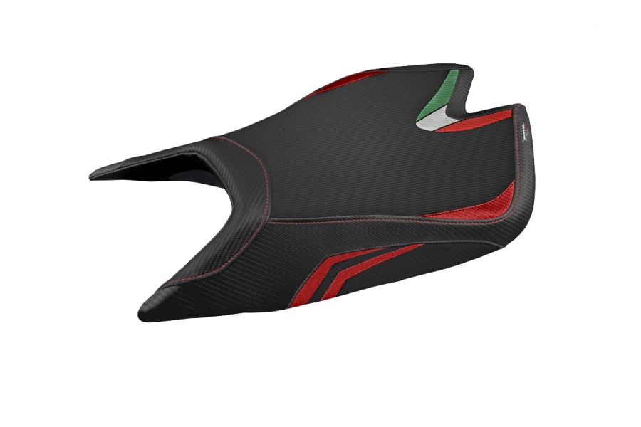 Housse de selle compatible - Aprilia RSV4 2021-2026 - mod Leon Special Color Comfort System