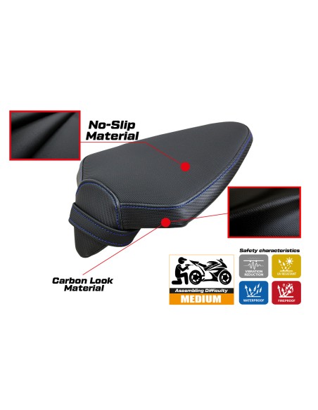 Rivestimento sella compatibile - Aprilia RSV4 2021-2025 - mod Tok Comfort System