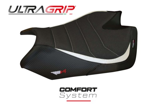 Housse de selle compatible - Aprilia RSV4 2009-2020 - mod Barrie Ultragrip Comfort System