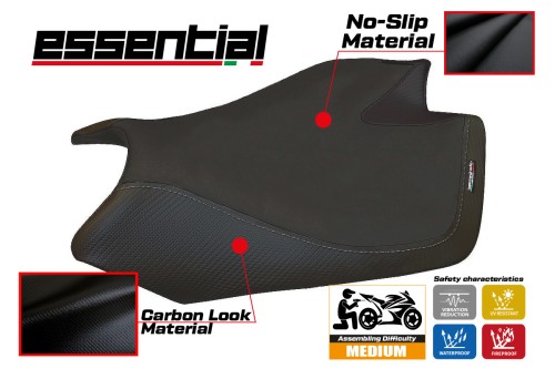 Rivestimento sella compatibile Aprilia RSV4 (09-20) modello Essential 2